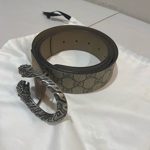Gucci Dionysus Monogram Belt 100